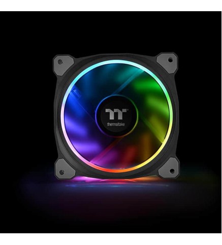 Thermaltake 曜越科技Riing Plus 12 RGB散熱器風扇TT高級版（3個風扇包） - CL-F053-PL12SW-A