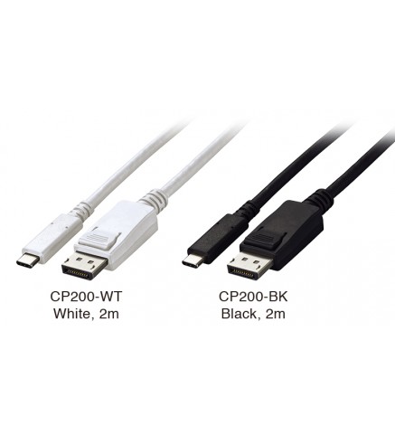 EIZO藝卓 2m USB Type-C 轉 DisplayPort 電纜 - CP200