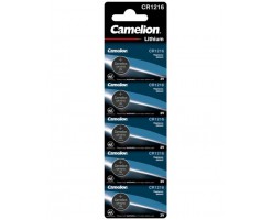 Camelion - CR1216 3V 硬幣電池 (5粒) - CR1216-BP5