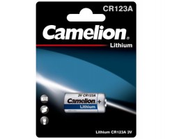Camelion - CR123 相機鋰電池 (1粒 ,咭裝)  - CR123A-BP1B