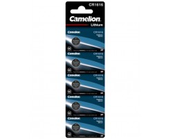 Camelion - CR1616 3V 硬幣電池 (5粒) - CR1616-BP5