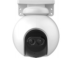 EZVIZ-螢石-C8PF 雙鏡頭,8X Zoom具有 AI 人體檢測功能的室外 PTZ 攝像機 - CS-C8PF-A0-6E22WFR(2.8m m)(12mm)