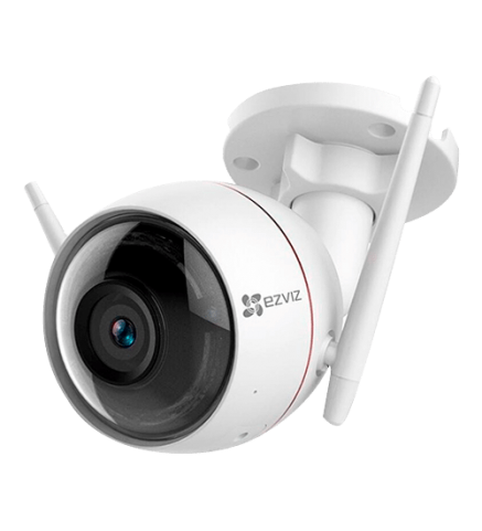 EZVIZ-螢石-具有集成警報器和頻閃燈的C3W-1080p高清戶外Wifi監控攝像機-CS-CV310-A0-1B2WFR(2.8mm)