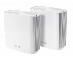 ASUS-華碩ZenWiFi AC（CT8 2PK）-AC3000三頻全屋網狀系統路由器-CT8 2PK (B/W)-白色