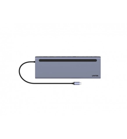 UNITEK優越者 - uHUB 11+ 11 合 1 多媒體 USB-C Hub (雙HDMI、MST 多螢幕獨立擴展 和 USB-PD 100W) - D1022B