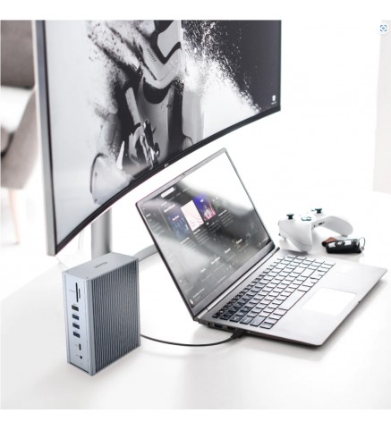 UNITEK優越者 - uHUB Prime 15 合 1 USB-C Hub (MST兼容M1晶片電腦連接三台外置4K螢幕) - D1086A