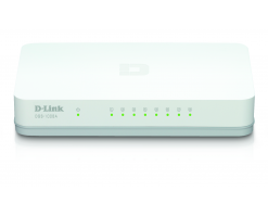 D-Link 友訊科技8 端口千兆桌上型網路交換器 - DGS-1008A