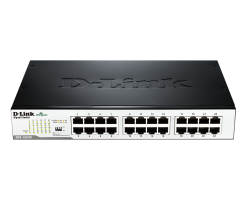 D-Link 友訊科技24埠Gigabit節能型交換器 - DGS-1024D