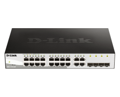 D-Link 友訊科技20端口千兆智能管理型交換機 - DGS-1210-20