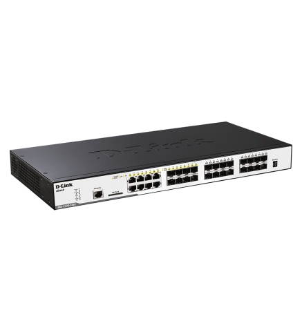 D-Link 友訊科技xStack 增強型L3網管型千兆光纖交換機 - DGS-3120-24SC(SI)