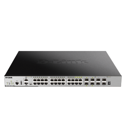 D-Link 友訊科技DGS-3630系列 L3 Lite 網管型Gigabit交換器 - DGS-3630-28PC(SI)