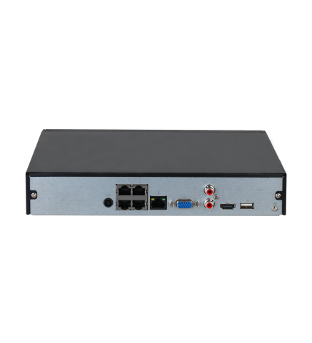 Dahua大華 4 頻道緊湊型 1U 1HDD 4PoE 網路錄影機 - DHI-NVR2104HS-P-S3(UK)