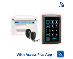 APO/AEI mobile app “Access Plus” dedicated three-relay output wireless receiver package includes DK-2310 wireless remote control password keypad (Wi-Fi and 433 MHz) - DK-2310 + DA-2321
