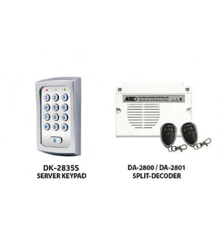 APO/AEI  (DK-2835S+DA-2800) 套裝組合全功能 3 組繼電器輸出密碼鍵盤 + 無線遙控 - DK-2835SA