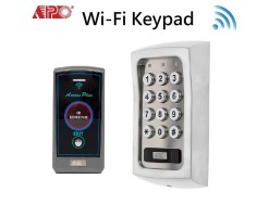 APO/AEI EM 卡+密碼，12-24VDC 全功能 2 繼電器輸出 Die-Cast 合金強化密碼鍵盤連 AP-02 Wi-Fi 模組 - DK-2836 A / B (P2)
