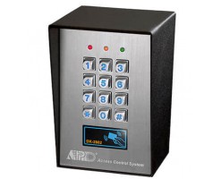 APO/AEI EM卡+密碼，12-24VDC全功能3個繼電器輸出壓鑄密碼鍵盤  （帶WIEGAND代碼輸出） - DK-2882A/B