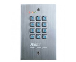 APO/AEI 12-24VDC嵌入式安裝全功能3個繼電器輸出壓鑄密碼鍵盤  （帶WIEGAND代碼輸出） - DK-2881C/D