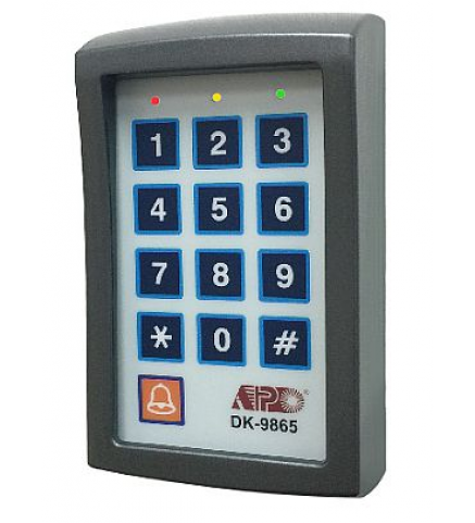 APO/AEI DK-9865 MK-II：單輸出訪問控制鍵盤（黑色） - DK-9865