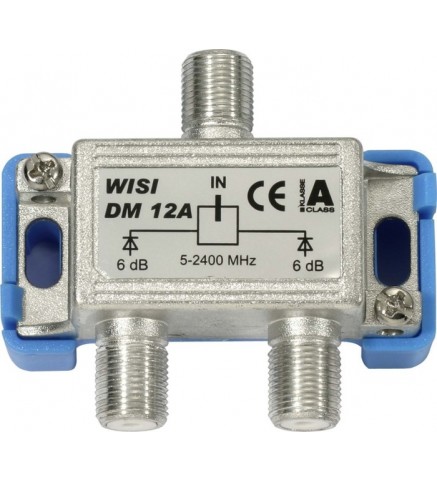 WISI德國偉視 二功分器,3.9dB損耗,47-2300兆赫 - DM12