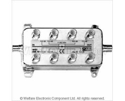 WISI德國偉視 八分支器,插入損耗6.7dB,分支損耗17.5dB,4-862兆赫 - DM38