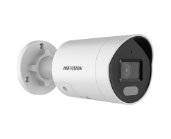 Hikvision海康威視 4 MP ColorVu 頻閃燈和聲音警告固定迷你子彈頭網路攝影機/槍型攝像機 - DS-2CD2047G2-LU/SL(2.8mm)(C)