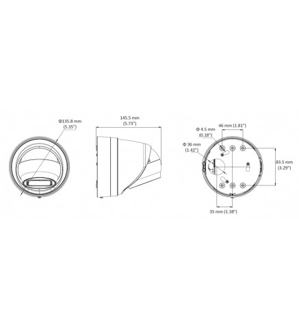 Hikvision 海康威視6 MP 紅外變焦砲塔網絡攝像機 - DS-2CD2H63G0-IZSHK