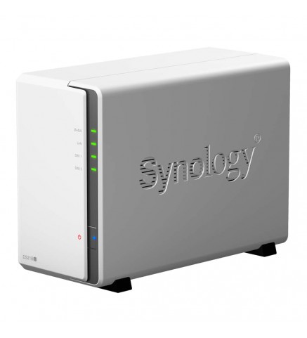 Synology 群暉科技專為家庭用戶和個人雲端儲存服務所設計的雙硬碟槽入門款 NAS - DS218j