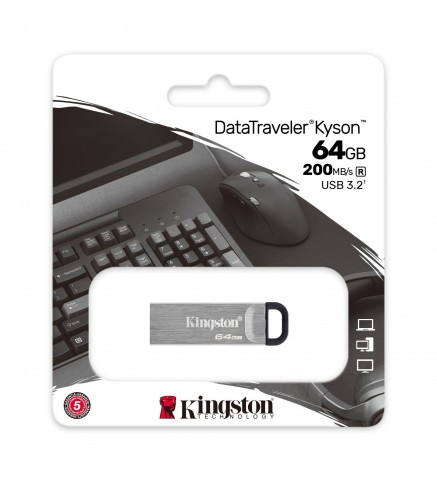 Kingston 金士頓 DataTraveler Kyson USB 隨身碟 64GB - DTKN/64GB