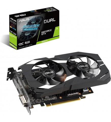 ASUS 華碩 Dual GeForce® GTX 1660 Ti OC 版 6GB GDDR6 電腦顯示卡 - DUAL-GTX1660TI-O6G