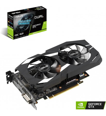 ASUS 華碩 Dual GeForce® GTX 1660 Ti OC 版 6GB GDDR6 電腦顯示卡 - DUAL-GTX1660TI-O6G