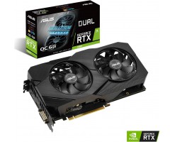 ASUS 華碩 GeForce RTX 2060 超頻 6G GDDR6 雙風扇 EVO 版顯示卡 - DUAL-RTX2060-O6G-EVO