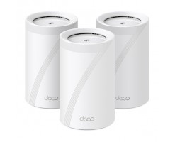 TP-LINK BE11000 全家庭 Mesh WiFi 7 系統/路由器 - Deco BE65(3-pack)