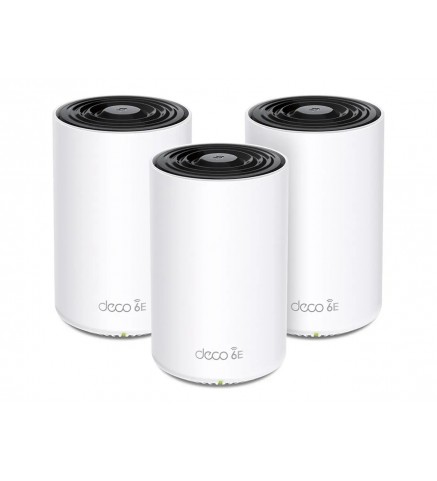 TP-LINK Deco XE75 Pro AXE5400 三頻網狀 Wi-Fi 6E 系統/路由器 - Deco XE75 Pro(3-pack)