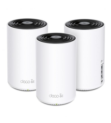 TP-LINK AXE5400 三頻網狀 Wi-Fi 6E 系統/路由器 - Deco XE75(3-pack)