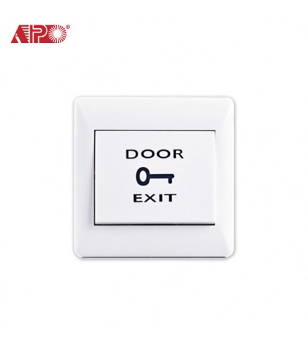 APO/AEI 塑膠面英式開門按鈕 (86X86mm) - EG-31