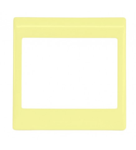 FYM-淺黃色飾框-飄雪系列 單位飾框/ 面板-F27001MY