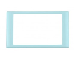 FYM-孖位淺藍色飾框-飄雪系列 孖位飾框/ 面板-F27002PB