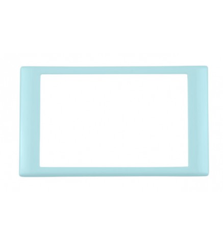 FYM-孖位淺藍色飾框-飄雪系列 孖位飾框/ 面板-F27002PB