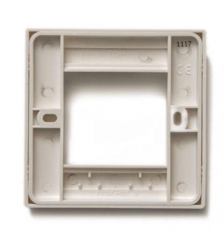 FYM-1個Gang Euro安裝板（50mm x 50mm）(白色)-冰川系列-F2797