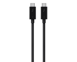 BELKIN貝爾金 - Thunderbolt™ 3 連接線 (USB Type-C, 100W / 0.8米) - F2CD084BT0.8MBK