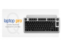 Matias - 80%迷你型ALPS MAC機械鍵盤(藍牙版) - 銀色 - FK303QBT
