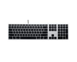 Matias - 適用於 Mac 的有線鍵盤 - 黑色 - FK316