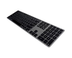 Matias - 適用於 Mac 的 RGB 背光有線鋁製鍵盤 - 深空灰色 - FK318LB