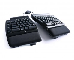 Matias - Programmable Ergo Pro Linear Keyboard for Mac 可編程機械式鍵盤 - 黑色 - 黑色 - FK403R-P (New)