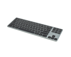 Matias - 適用於 Mac 的無線藍牙鋁製 Tenkeyless 鍵盤 - 深空灰色 - FK408BTB