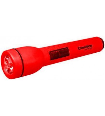 Camelion - 手電筒 0.5Watt 塑料手電筒 - 紅色 - FL1L2AA-2R6P