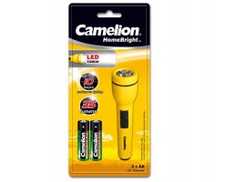 Camelion - Torch 0.5Watt Plastic Torch - Yellow - FL1L2AA-2R6P