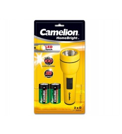 Camelion - Torch 0.5Watt Plastic Torch - Yellow - FL1L2D-2R20P
