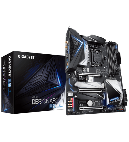 技嘉 GIGABYTE 英特爾 Intel Z390 超耐久主機板 - GA-Z390 DESIGNARE