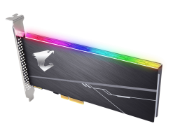 技嘉 GIGABYTE AORUS RGB AIC NVMe固態硬盤/固態硬碟1TB - GP-ASACNE2100TTTDR